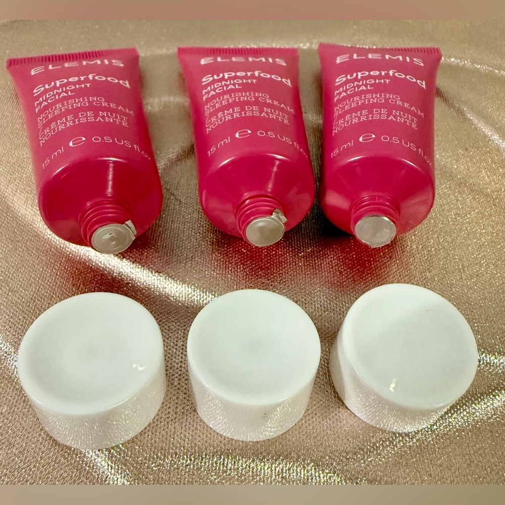 ELEMIS Superfood Midnight Facial -nourishing, sleeping cream Set of 3-15ml each - Picture 3 of 3